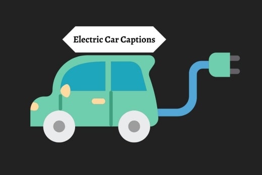 Electric Car Captions