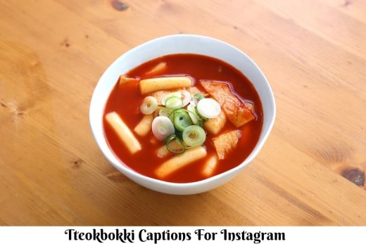 Tteokbokki Captions